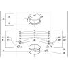 Нож для куттера Robot Coupe 101796