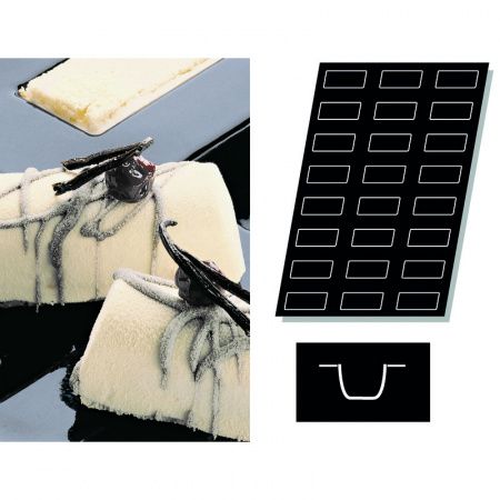 Форма силиконовая Paderno 60х40см 24 порции 47740-26