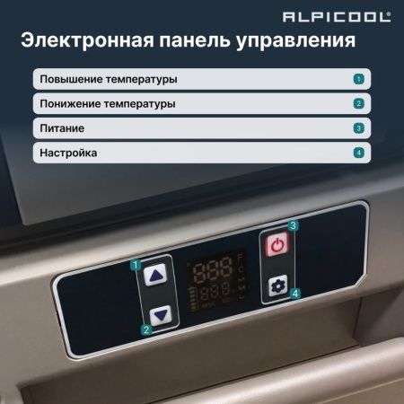 Холодильник автомобильный Alpicool CF35 (12/24)