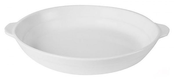 Блюдо для запекания Cameo Imperial White 480мл D18,5см(21,5см) H4см 210-407