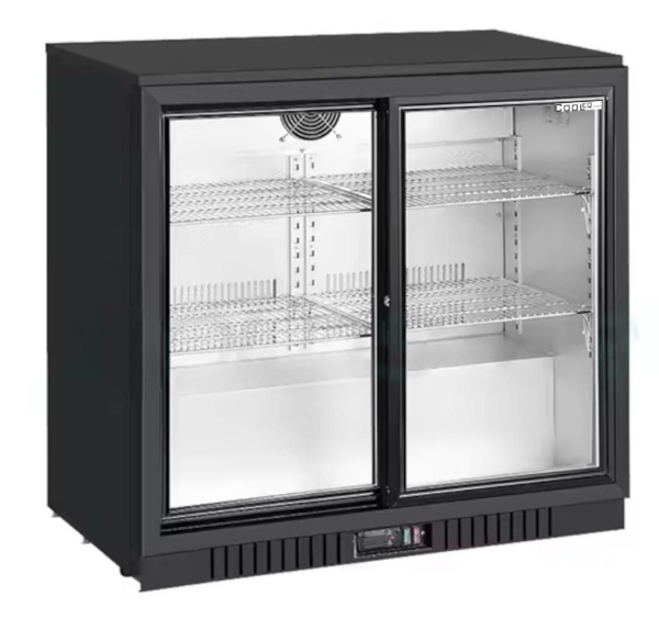 Шкаф холодильный барный Cooleq BF-210S черный