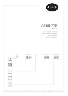 Деталировка Apach Cook Line APRE-77P