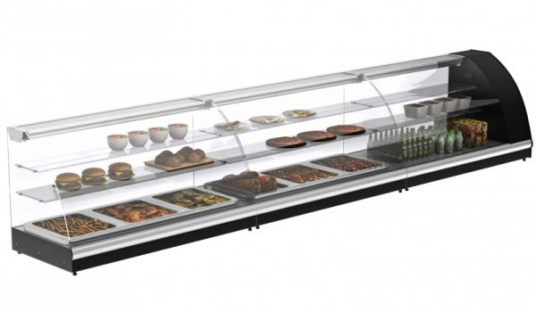 Витрина тепловая Полюс А57 SH 1,2-1 (ВТ-1,2 Арго XL)