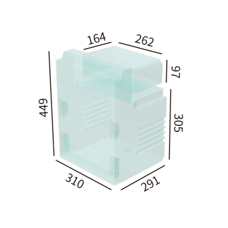 Автомобильный холодильник встраиваемый Meyvel AF-DB40X