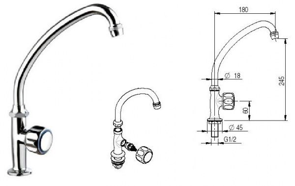Смеситель Monolith R0601010107