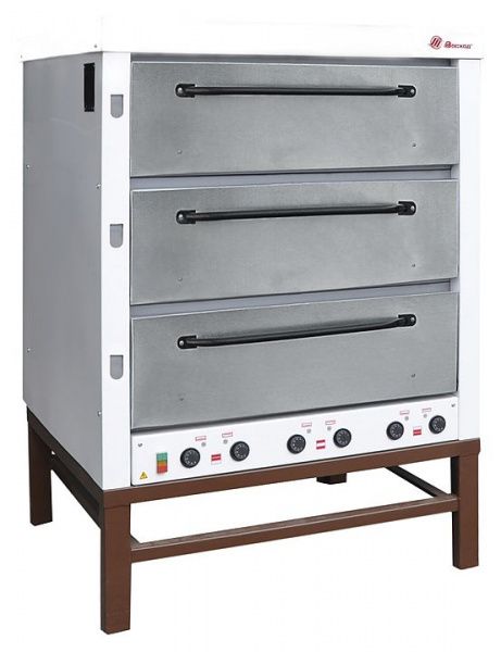 Печь хлебопекарная Восход ХПЭ-500 (оцинкованные дверки)