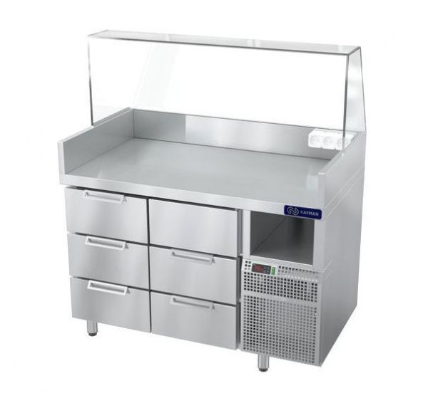 Станция для приготовления бургеров и хот-догов Kayman СП-БХ-1235-01 А