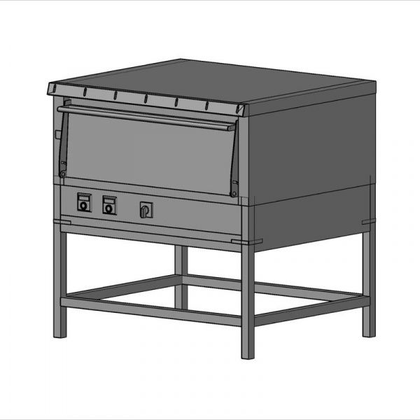 Печь хлебопекарная ЦМИ ХПЭц-1 пар