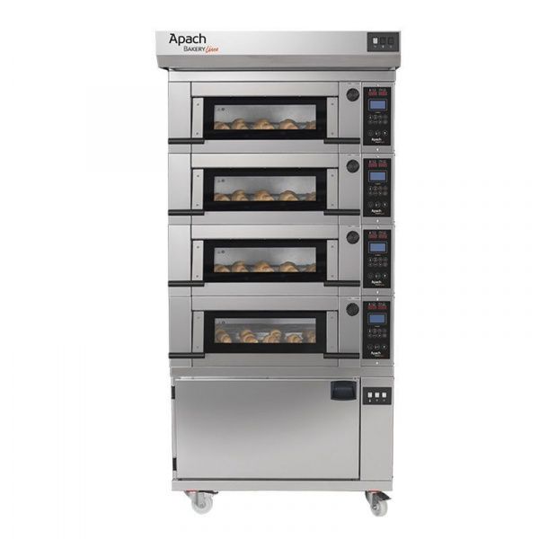 Печь подовая Apach Bakery Line E2K5P DPBI-T с расстойкой