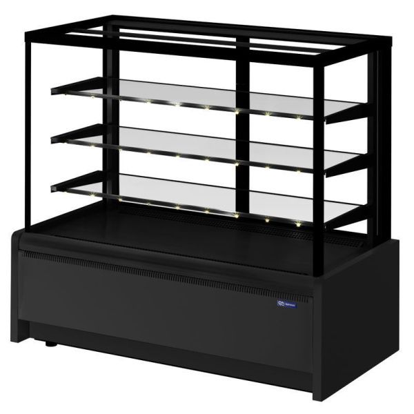 Витрина кондитерская Kayman K-ВК-900 Квадро черный