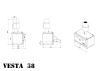 Печь мангал Vesta 38