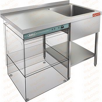 Ванна моечная Hicold НСО1МП-12/7БП для посудомоечной машины