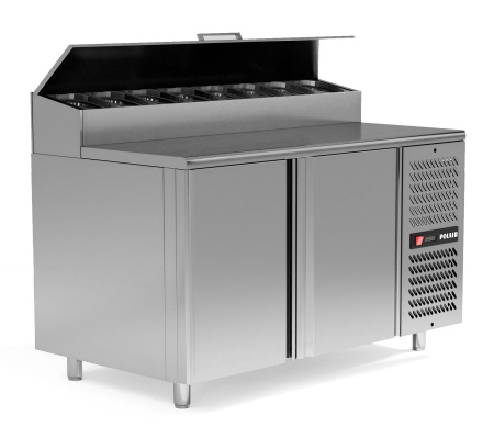 Стол для пиццы холодильный Polair TM2ENvt-G (R290)