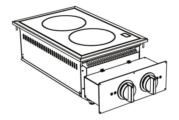 Плита индукционная встраиваемая Apach Chef Line SLDI7I4