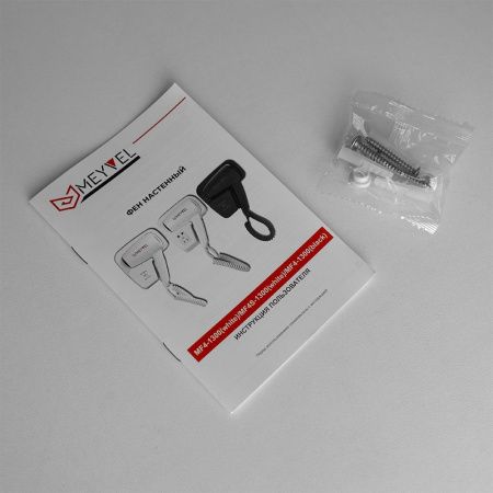 Фен настенный Meyvel MF4S-1300 белый