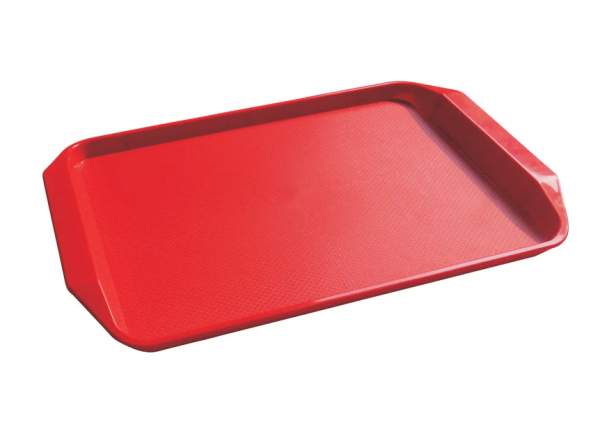 Поднос Jiwins JW-D1217 425х300мм красный с ручками