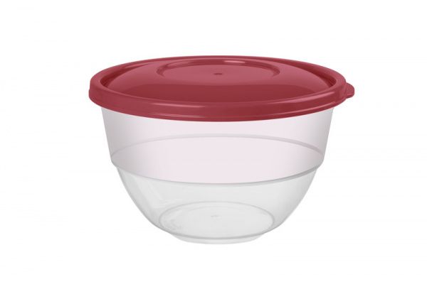 Миска с крышкой Restola 3,3 л бордовый (432104221)