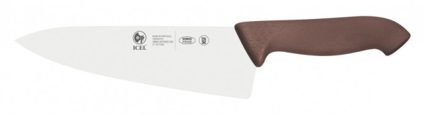 Нож поварской Icel 28900.HR10000.200 HoReCa 200/335мм коричневый