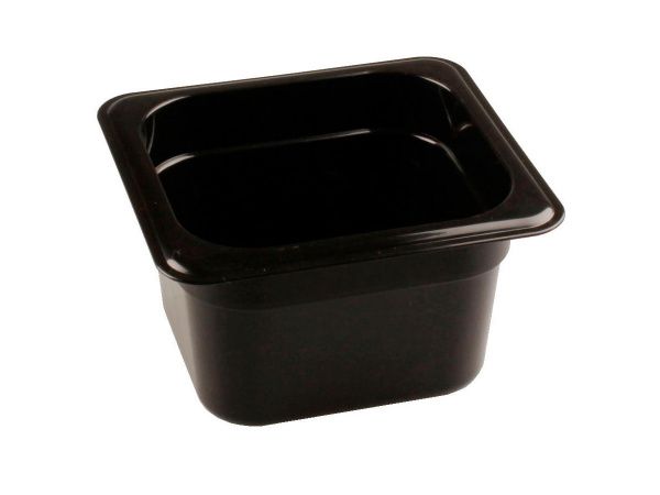 Гастроемкость Restola GN 1/6-100 черная (422102013)