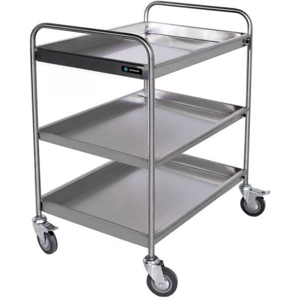 Тележка сервировочная Hurakan HKN-RST-11/3
