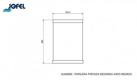 Контейнер для мусора JOFEL AL60000