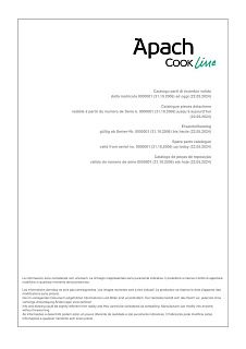Деталировка Apach Cook Line APRE-77RT/PL