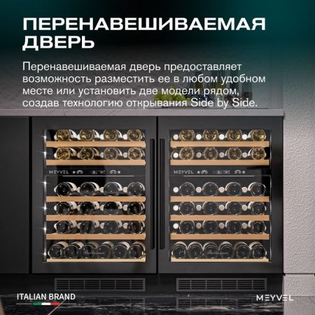 Винный шкаф Meyvel MV46PRO-KBT2 Спелая вишня
