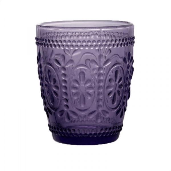 Стакан Maco Flower5P 250мл фиолетовый