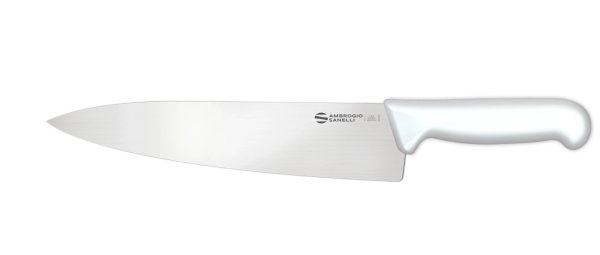 Нож поварской Ambrogio Sanelli Supra Colore SC49026W 26см белый