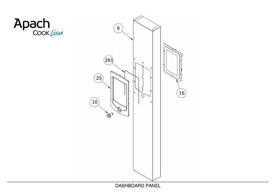 Деталировка Apach Cook Line AB10TX