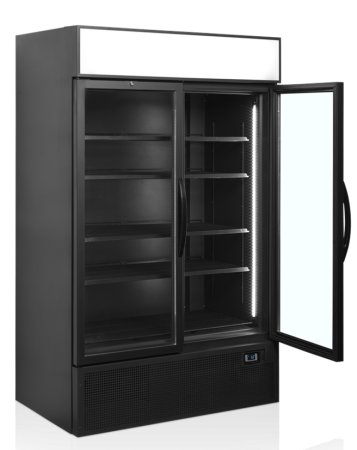 Шкаф холодильный Tefcold FSC1200H черный