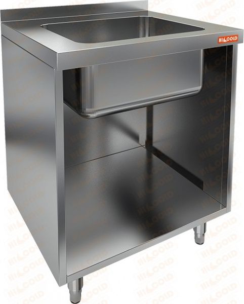 Стол закрытый Hicold НБМСЗОМ-7/6 с мойкой