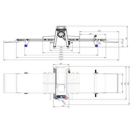 Тестораскатка Kocateq OMJ520V