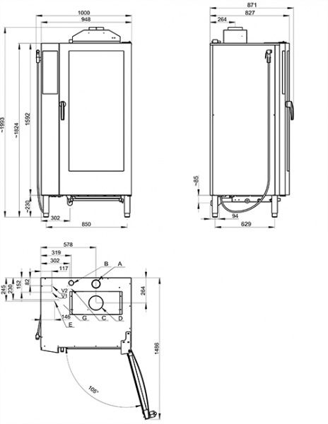 Пароконвектомат RETIGO O2011IGC