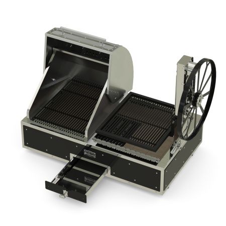 Гриль угольный GrillVett Corvette MS черный