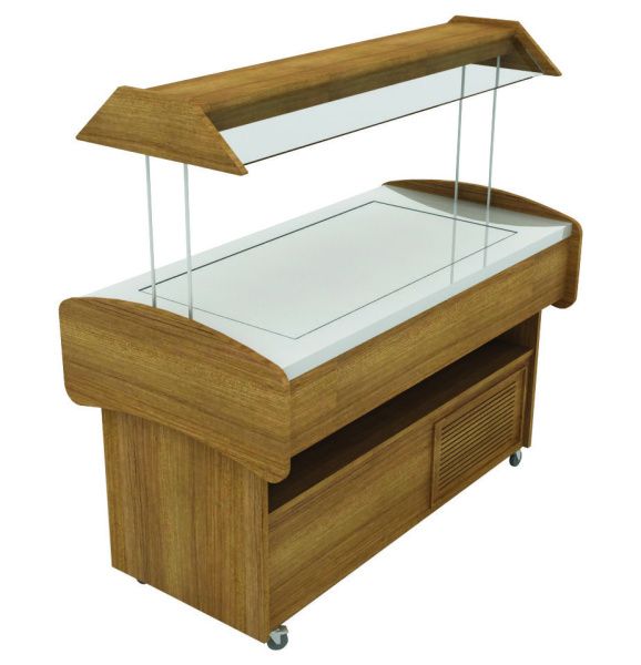 Салат-бар Ozti OSBEH.02 c подогреваемой столешницей