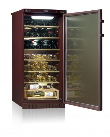 Шкаф винный ПОЗИС ШВ-52 с дер. полками