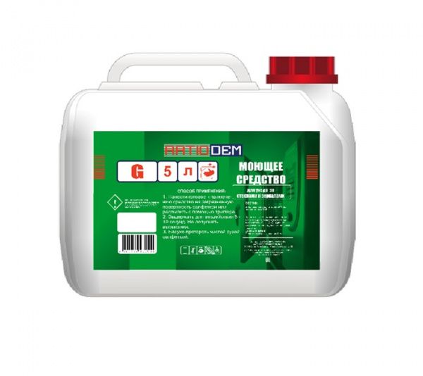 Средство для стекол, зеркал Alkadem G (канистра 5 л)