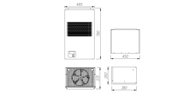 Сплит-система Полюс SMS 113 (СС 109)