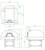 Печь дровяная Valoriani Vesuvio Igloo 140