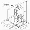 Пила для резки мяса KT KT-210
