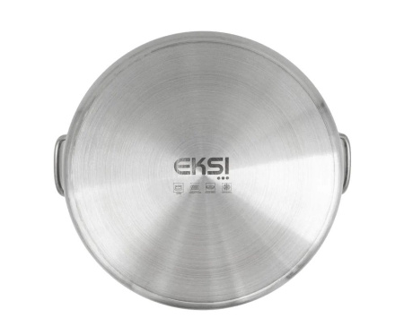 Кастрюля с крышкой Eksi CCS3018WH (d295, h185, 11л)