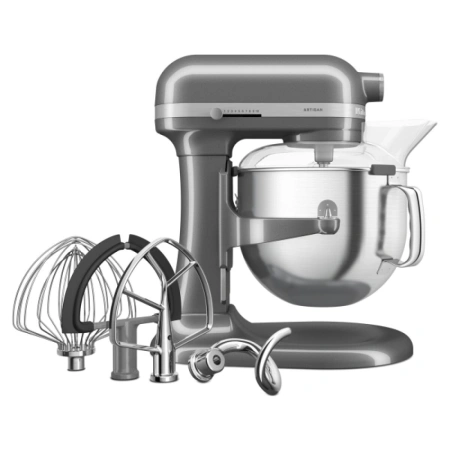 Миксер планетарный KitchenAid Artisan 5KSM70SHXEMS 6.6 л серебристый