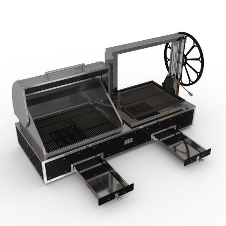 Гриль угольный GrillVett Corvette S черный