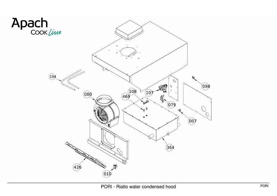 Деталировка Apach Cook Line HCOMPW
