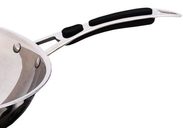 Сковорода WOK Indokor нерж сталь 36см WIND36AL с крышкой