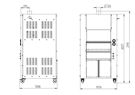 Гриль для кур угольный Vesta Chicken Grill