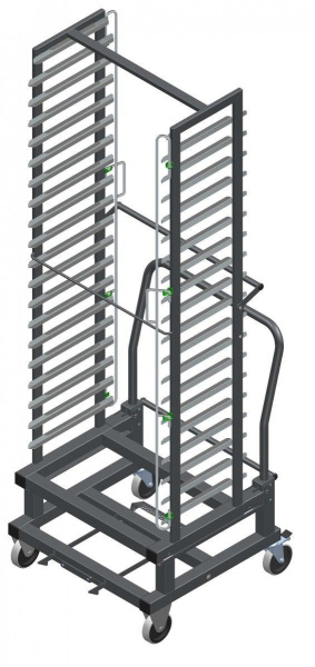 Тележка-шпилька Abat ТДШ-40-1/1
