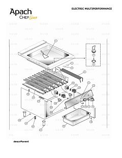 Деталировка Apach Chef Line SLMBE69CS