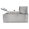Фритюрница Eksi 6+6L Electric Fryer